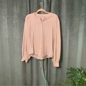 🌼 Balloon sleeve blouse #198